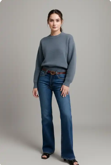 Boot Cut Flare Jeans